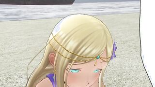 An eager grad college girl tries to seduce the wrong freshman female
