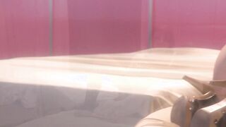 Sensual XXX dream cum true with Risi Simms sliding up and down a slick shaft