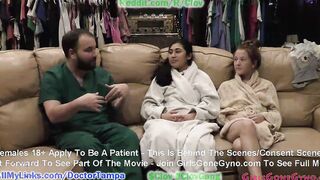 Stacy Shepard Shocked As Nude Doctor Jasmine Rose Enters The Exam Room Into The Doctor's New