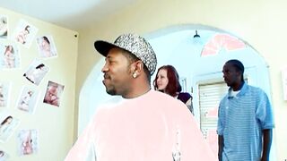 Red Head Geek 18 Pickup to bbcs Threesome Plowed - Long Penis Dwarf and Friend
