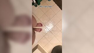 Young cunt with mouth washing long clitoris tight twat