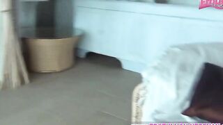 German slim blonde amateur MILF tries first porn on userdate