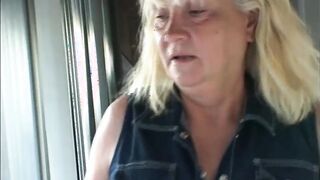 Older Grannies Young Underwear #2 - Older woman is waiting for the lovin' that only a young woman can provide