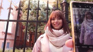 GERMAN SCOUT - TINY GINGER WOMEN KITTY PICKUP FOR CASTING SCREWED
