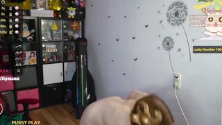 Big Titted and Bushy Princess Leia Organa Sub with chains into breasts and neck performance Huge booty