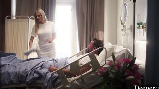 Deeper. Sensual nurse Kenzie gets involved with a patient