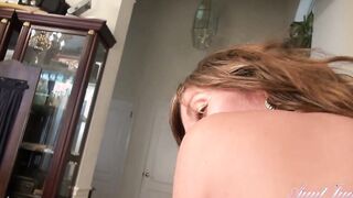 AuntJudys - 43yo Texas mom Step-Aunt Isabella gets a One Of A Kind Delivery (point of view)