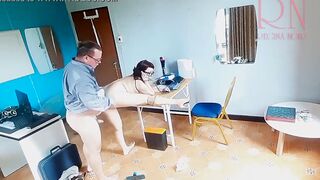 Office domination. Boss fucks his employee. Close up cunt. Banged! the naked secretary. Chapter three