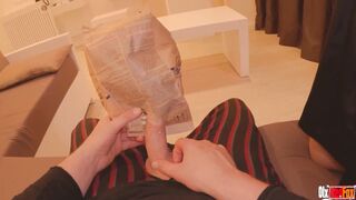 He Put His Penis Into The Popcorn For Hot Stepmom