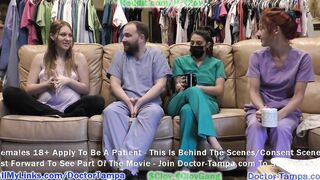 9 Month Pregnant Nurse Nova Maverick Let Doctor Tampa & Nurse Stacy Shepard Play Around With