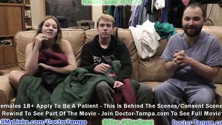 9 Month Pregnant Nurse Nova Maverick Let Doctor Tampa & Nurse Stacy Shepard Play Around With