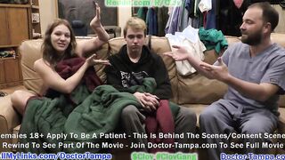 9 Month Pregnant Nurse Nova Maverick Let Doctor Tampa & Nurse Stacy Shepard Play Around With