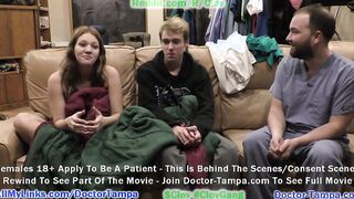 9 Month Pregnant Nurse Nova Maverick Let Doctor Tampa & Nurse Stacy Shepard Play Around With