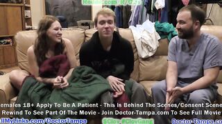 9 Month Pregnant Nurse Nova Maverick Let Doctor Tampa & Nurse Stacy Shepard Play Around With