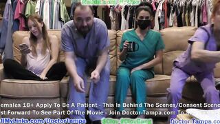 9 Month Pregnant Nurse Nova Maverick Let Doctor Tampa & Nurse Stacy Shepard Play Around With