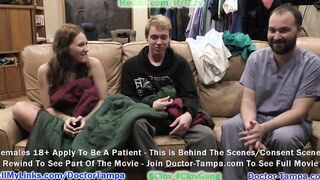 9 Month Pregnant Nurse Nova Maverick Let Doctor Tampa & Nurse Stacy Shepard Play Around With