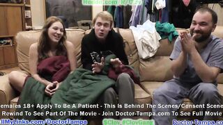 9 Month Pregnant Nurse Nova Maverick Let Doctor Tampa & Nurse Stacy Shepard Play Around With