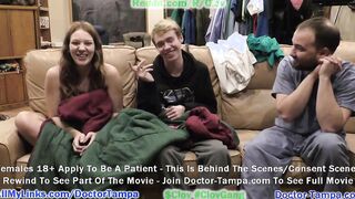 9 Month Pregnant Nurse Nova Maverick Let Doctor Tampa & Nurse Stacy Shepard Play Around With