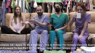 9 Month Pregnant Nurse Nova Maverick Let Doctor Tampa & Nurse Stacy Shepard Play Around With