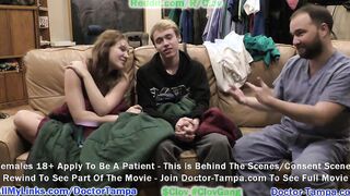 9 Month Pregnant Nurse Nova Maverick Let Doctor Tampa & Nurse Stacy Shepard Play Around With