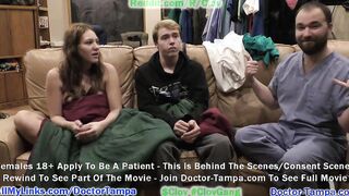 9 Month Pregnant Nurse Nova Maverick Let Doctor Tampa & Nurse Stacy Shepard Play Around With