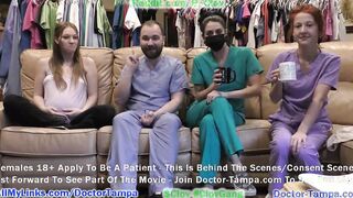 9 Month Pregnant Nurse Nova Maverick Let Doctor Tampa & Nurse Stacy Shepard Play Around With