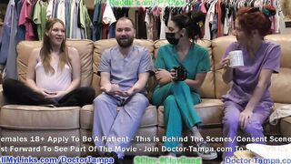 9 Month Pregnant Nurse Nova Maverick Let Doctor Tampa & Nurse Stacy Shepard Play Around With