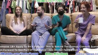 9 Month Pregnant Nurse Nova Maverick Let Doctor Tampa & Nurse Stacy Shepard Play Around With