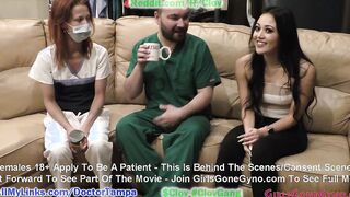Blaire Celeste Undergoes The Procedure During Lunch Break At Doctor Tampas Gloved Hands At GirlsGoneGyno Clinic