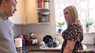 AuntJudysXXX - Bombshell BBW cougar Charlie Rae Fucks her Lazy Step-Nephew