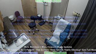 Become Doctor Tampa, Gives Rina Arem A Yearly Gyno Check And Pap Smear With Nurse Stacy