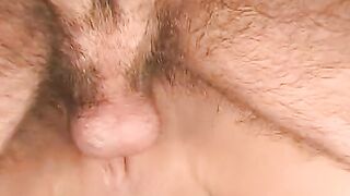 Crazy Sexy cuttie enjoying as her adorable holes are double penetrated by 2 poles
