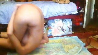Yoga positions nailed vagina toy amazing size into different yoga positions on the flo and orgasm