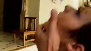 Super Sexy young dark haired joined by 2 studs for 3 way