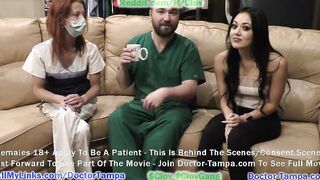 Become Doctor Tampa, Gives Blaire Celeste Yearly Gyno Exam Physical With Help From Nurse Stacy Shepard