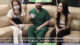 Become Doctor Tampa, Gives Blaire Celeste Yearly Gyno Exam Physical With Help From Nurse Stacy Shepard