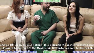 Become Doctor Tampa, Gives Blaire Celeste Yearly Gyno Exam Physical With Help From Nurse Stacy Shepard
