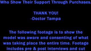 Become Doctor Tampa, Gives Blaire Celeste Yearly Gyno Exam Physical With Help From Nurse Stacy Shepard