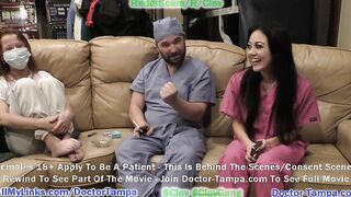 Become Doctor Tampa, Gives Blaire Celeste Yearly Gyno Exam Physical With Help From Nurse Stacy Shepard