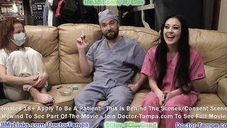 Become Doctor Tampa, Gives Blaire Celeste Yearly Gyno Exam Physical With Help From Nurse Stacy Shepard