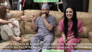 Become Doctor Tampa, Gives Blaire Celeste Yearly Gyno Exam Physical With Help From Nurse Stacy Shepard