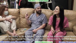 Become Doctor Tampa, Gives Blaire Celeste Yearly Gyno Exam Physical With Help From Nurse Stacy Shepard