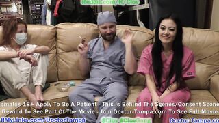 Become Doctor Tampa, Gives Blaire Celeste Yearly Gyno Exam Physical With Help From Nurse Stacy Shepard