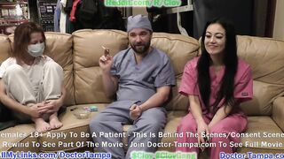 Become Doctor Tampa, Gives Blaire Celeste Yearly Gyno Exam Physical With Help From Nurse Stacy Shepard