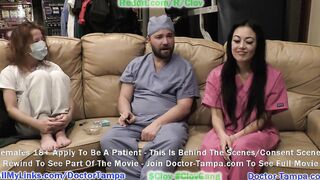 Become Doctor Tampa, Gives Blaire Celeste Yearly Gyno Exam Physical With Help From Nurse Stacy Shepard