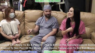 Become Doctor Tampa, Gives Blaire Celeste Yearly Gyno Exam Physical With Help From Nurse Stacy Shepard