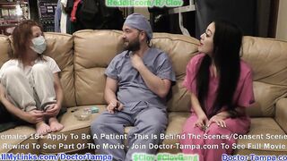 Become Doctor Tampa, Gives Blaire Celeste Yearly Gyno Exam Physical With Help From Nurse Stacy Shepard