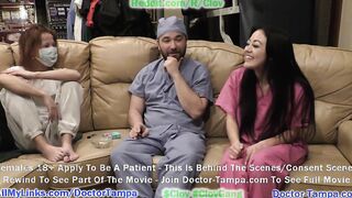 Become Doctor Tampa, Gives Blaire Celeste Yearly Gyno Exam Physical With Help From Nurse Stacy Shepard