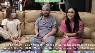 Become Doctor Tampa, Gives Blaire Celeste Yearly Gyno Exam Physical With Help From Nurse Stacy Shepard