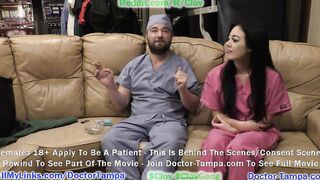 Become Doctor Tampa, Gives Blaire Celeste Yearly Gyno Exam Physical With Help From Nurse Stacy Shepard